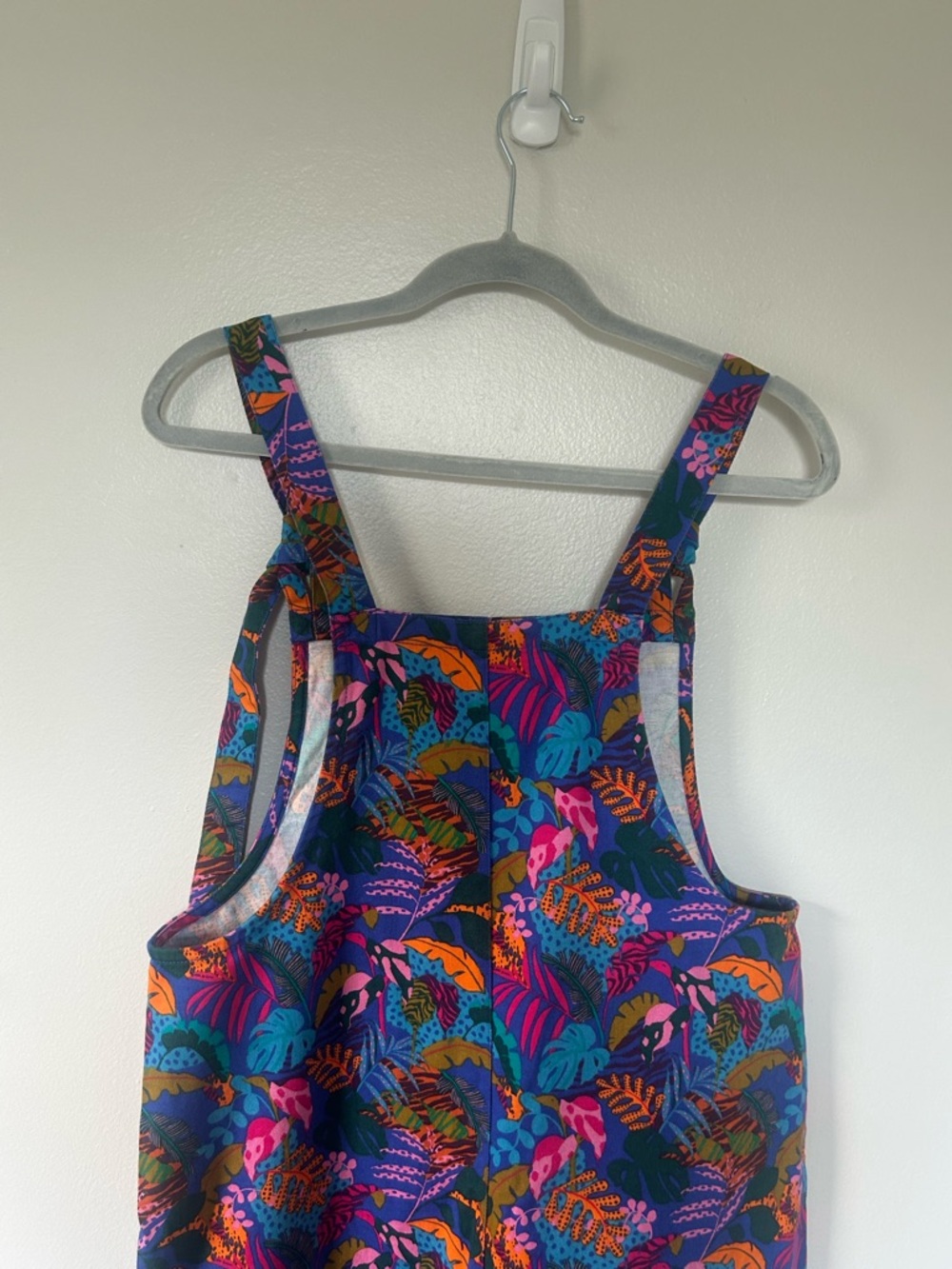 ✨NWT Lucy & Yak Original Dungarees in "Wild Expression" Print (10R) - Picture 7 of 12
